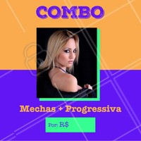 Não perca nosso combo da beleza e agende seu horário para não perder a chance! #cabelos #hair #ahazou #promocao #combo