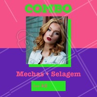 Não perca nosso combo da beleza e agende seu horário para não perder a chance! #cabelos #hair #ahazou #promocao #combo
