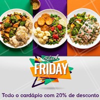 Aproveite o desconto da Black Friday! #blackfriday #ahazou #restaurante #marmitas #fitness #ahazoutaste #promocao #gastronomia #desconto