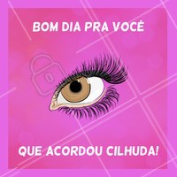 Quem aí acordou com cílios gigantesss? 😊 #extensaodecilios #ahazou #alongamentodecilios