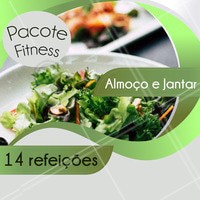 Aproveite para assinar o Pacote Fitness e garantir uma alimentação saudável e balanceada durante toda a semana. #marmita #ahazou #fitness #gastronomia #ahazoutaste #dieta #trabalho