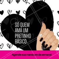 Quem ama um esmalte preto? 💅🏻 #ahazou #manicure #unhas #risque #ahazoumanicure