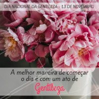 Pratique gentileza todos os dias!
#diadagentileza #ahazou #gentileza