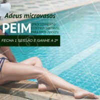 Aproveita a nossa promoção para realizar o tratamento PEIM que elimina microvasos! Agende agora mesmo uma avaliação. #peim #ahazou #esteticacorporal #vasos #ahazouestetica #verao #corpo #pernas