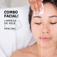 É combo que você quer? Então aproveite essa super promoção e agende seu horário com a gente. #estetica #ahazouestetica #limpezadepele