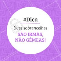 Você sabia que por mais que a gente tente, nossas sobrancelhas dificilmente serão exatamente iguais? 😱 Isso acontece porque nosso rosto não é simétrico, por isso é natural que cada sobrancelha tenha seu arqueamento e design. O objetivo do design é harmonizar as duas sobrancelhas, mas não exatamente deixá-las iguais! #designdesobrancelha #ahazousobrancelha #sobrancelha