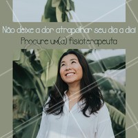Você não precisa viver com a dor! Procure um profissional fisioterapeuta e viva uma vida mais saudável e feliz. #fisioterapia #ahazoufisioterapia #fisioterapeuta