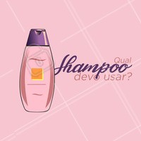 Cada tipo de cabelo deve usar um shampoo diferente. Cabelos secos devem utilizar shampoos leitosos que possuem agentes hidratantes, cabelos oleosos devem usar shampoos transparentes com agentes purificantes, cabelos com química devem usar shampoo sem sal, cabelos mistos devem usar shampoos perolados, que limpam a raiz sem ressecar as pontas. #cabelo #ahazou #shampoo #cuidadoscomocabelo