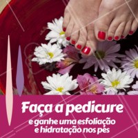Quem não gosta de estar com os pés hidratados e lindos? Aproveite a promoção! 😍 #unhas #manicure #ahazou #pedicure #promocao