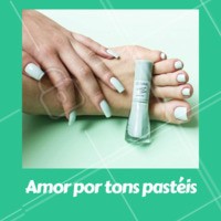 Venice Mint da Dailus já é um dos nossos favoritos da vida! 😍 Essa gracinha em tom pastel é uma das cinco cores da coleção California Ice Cream. #unhas #manicure #ahazou #pedicure #dailus #californiaicecream