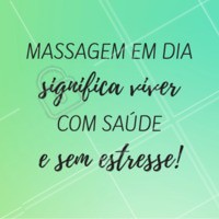 Não deixe o estresse tomar conta da sua vida! Lembre-se de tirar um tempinho para relaxar e cuidar de si mesmo.
#massagem #ahazoumassagem #massoterapia #bemestar