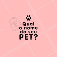Comente aqui 👇 Queremos saber o nome do seu peludinho! #pet #ahazou #animais #cachorro #petshop #veterinario
