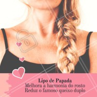 Venha fazer a lipo na papada e ficar mais linda! #esteticafacial #ahazou #lipopapada