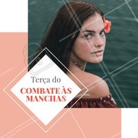 Terça é dia de dar adeus às manchinhas que incomodam com o tratamento perfeito para você! Aproveite o preço especial só nessa terça-feira. #manchas #esteticafacial #ahazou #estetica