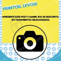 Quer ganhar 10% de DESCONTO? 😍 Apresente o print desse post e aproveite precinhos especiais em tratamentos selecionados. #promocao #ahazou #beleza #desconto