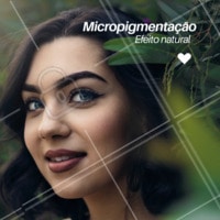 Você sabia que a micropigmentação deve ter um efeito natural e combinar com o formato do seu rosto? Pois é, essa técnica tende a deixar seu olhar lindo. Agende seu horário e deixe que a gente cuide das suas sobrancelhas para você. #sobrancelhas #ahazousobrancelha #micropigmentacao