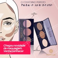 Sabe como fazer contorno na maquiagem? Te ensino tudo com a nova paleta de contorno da Hinode! #hinode #ahazou #revendedora