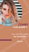 Aproveite esse combo arrasador para ter o cabelo perfeito! Ilumine os fios, trate e finalize com uma linda escova. Agende seu horário! #combopromocional #ahazou #mechas #tratamento #escova