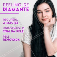 Aproveite para fazer um peeling de diamante e ficar linda para as festas de final de ano. #peeling #ahazou #diamante #esteticafacial #esteticaahazou #rosto #mulher
