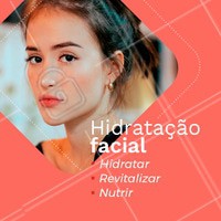 Sua pele está ressecada e sem vida? Na primeira sessão de hidratação facial já é possível notar as diferenças na pele: mais viço e firmeza! Agende sua sessão. #hidrataçaofacial #ahazou #esteticafacial