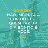 Que seja um dia lindo! 🙏 #bomdia #ahazou