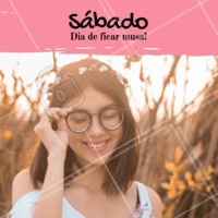 Hoje é dia de que? De ficar musa e curtir o final de semana. #vemprosalao #ahazoubeleza #semanal
