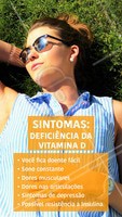 A vitamina D é importantissima para o corpo! Olha só os sintomas da falta dela. #vitaminad #ahazou #vitamina #nutriçao