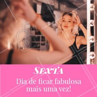 Sextou! Mais um dia para você ficar linda, agende já seu horário. 😍 #salaodebeleza #ahazou #sextafeira #beleza #cabelo