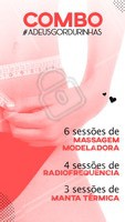Aproveite esse combo po-de-ro-so pra dar adeus às gordurinhas de vez! 👋 #gorduralocalizada #ahazou #esteticacorporal #massagemmodeladora #radiofrequencia #mantatermica