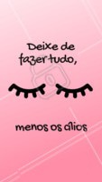 Hahaha sem cílios não da, né meninas? 😂 #cilios #fioafio #ahazouapp #beleza #mulheres