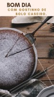 Quem não ama aquele sabor único do bolo caseiro? Peça já o seu! 🍰 #bolo #ahazou #bolos #bolocaseiro