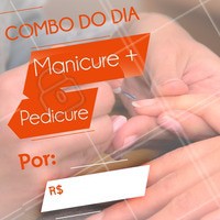Venha fazer as unhas com desconto! #manicure #ahazou #pedicure #desconto #promocao #nails #unhas