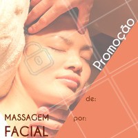 Aproveite essa promoção especial! A massagem facial tem vários benefícios, como melhorar a circulação da pele, prevenir rugas, promover relaxamento e dar um efeito lifting. Agende o horário da sua! #massagemfacial #ahazou #esteticafacial #ahazouestetica