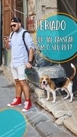 Use esse momento para seu cãozinho curtir o feriadão também. Que tal um passeio? 😍 #pet #ahazou #animal #animais #ahazoupet #cachorro