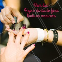 Venha fazer a sua manicure! #manicure #ahazouapp #unhas #ahazou