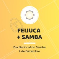 Para comemorar o dia nacional do samba, traga os amigos e venha curtir o nosso sambinha e provar a nossa deliciosa Feijuca! #feijuca #samba #feijoada #ahazou #gastronomia #musica #amigos #curticao