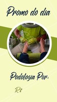 Venha aproveitar o desconto do dia! #podologia #ahazou #pes #ahazouapp #manicure