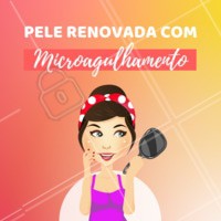 Agende já a sua avaliação para conhecer o procedimento de microagulhamento. #microagulhamento #ahazou #esteticafacial #cuidadoscomapele #manchas #poros