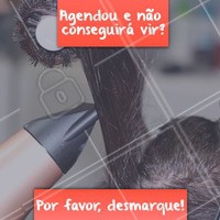 Isso nos ajuda a atender todas as clientes e manter a agenda organizada! 😉 Agradecemos a compreensão! #cabelo #ahazou #horario #cancelamento