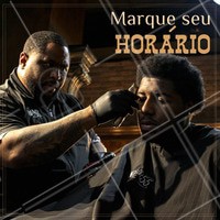 Já agendou o seu horário? Aproveite para enviar uma mensagem agora mesmo. #barbearia #ahazou #agenda #barba #convite