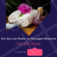 Aproveite a promoção para relaxar! #spa #ahazou #cuidados #promocao #bonita