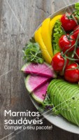 Nossas marmitas saudáveis são feitas com muito carinho, para sua alimentação ser completa com cores e sabores.
#gastronomia #ahazougastronomia #saude