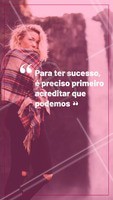 Se você não acreditar no seu potencial, quem vai? #inspiracao #ahazou #motivacional #fe #vida #superacao