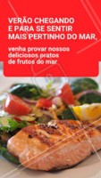 Verão + frutos do mar é a melhor combinação que existe! Traga a família e venha curtir o verão com a gente #restaurante #frutosdomar #ahazouapp #verao
