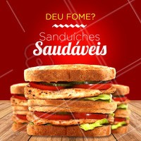 Peça já o seu sanduíche saudável e mate sua fome! 🥪 #sanduiche #comidasaudavel #ahazou #alimentaçao #saudavel #lanchesaudavel #ahazougastronomia