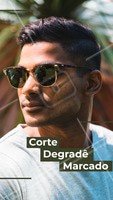 O estilo conquistou os homens! Venha fazer o seu. Aproveite para agendar o seu horário. #barbeiro #ahazouapp #horario