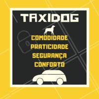 Sem tempo para trazer seu pet? Tudo bem! Conheça nosso serviço de taxidog pro seu pet e aproveite os benefícios. Buscamos e levamos seu pet em casa! #petshop #veterinario #ahazou #animais #cachorro #gato