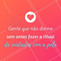 Não pode faltar nunca, né? Você é uma das pessoas ou é do time que tem preguiça? 😱 #esteticafacial #ahazouestetica #cuidadoscomapele