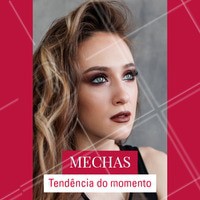 Quem ama? 😍 Já agendou o seu horário? #mechas #ahazoucabelo #cabelo #cabeleireiro