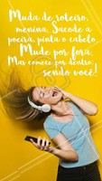 Um cabelo novo muda o ânimo! #ahazou #dicas #cabelos #alegria #motivacao #felicidade #fe #energiapositiva